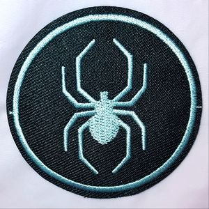 Embroidered Iron on Patch SPIDER, NWOT unbranded